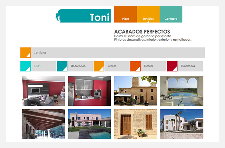 Diseño y programación web Toni Revilo